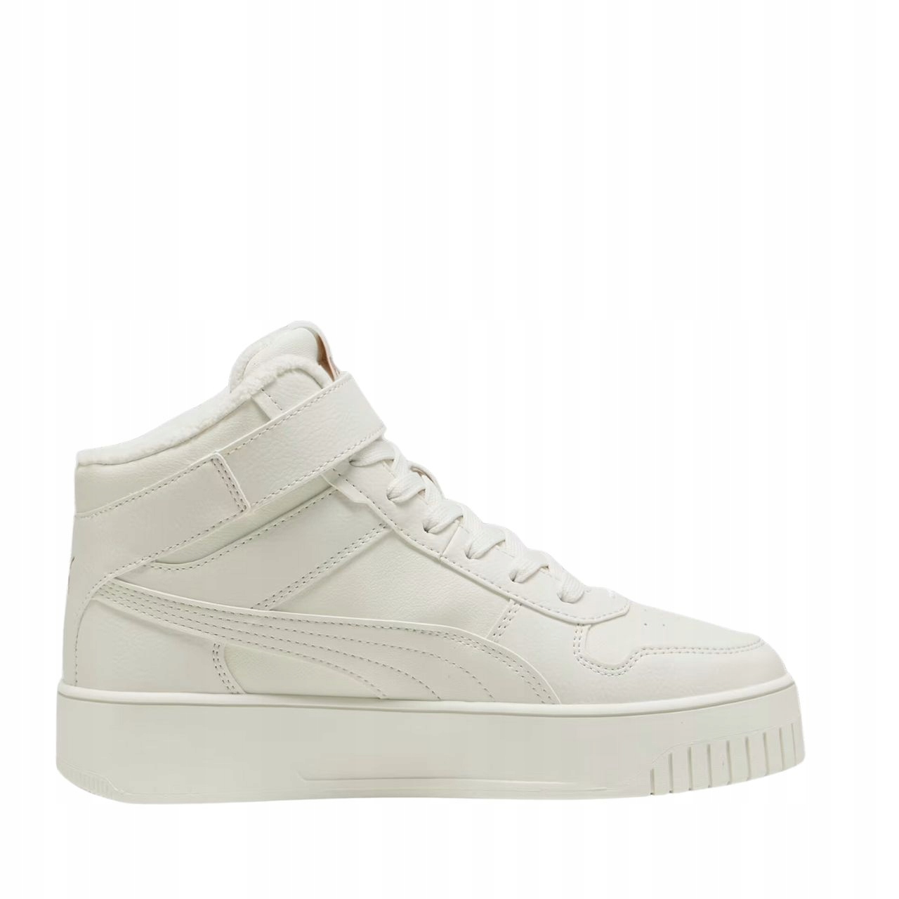 Dámské boty Puma Carina Street Mid Wtr krémové 398050 02 vel.