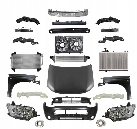 MITSUBISHI OUTLANDER 2012-2015 KOMPLETNY PRZÓD