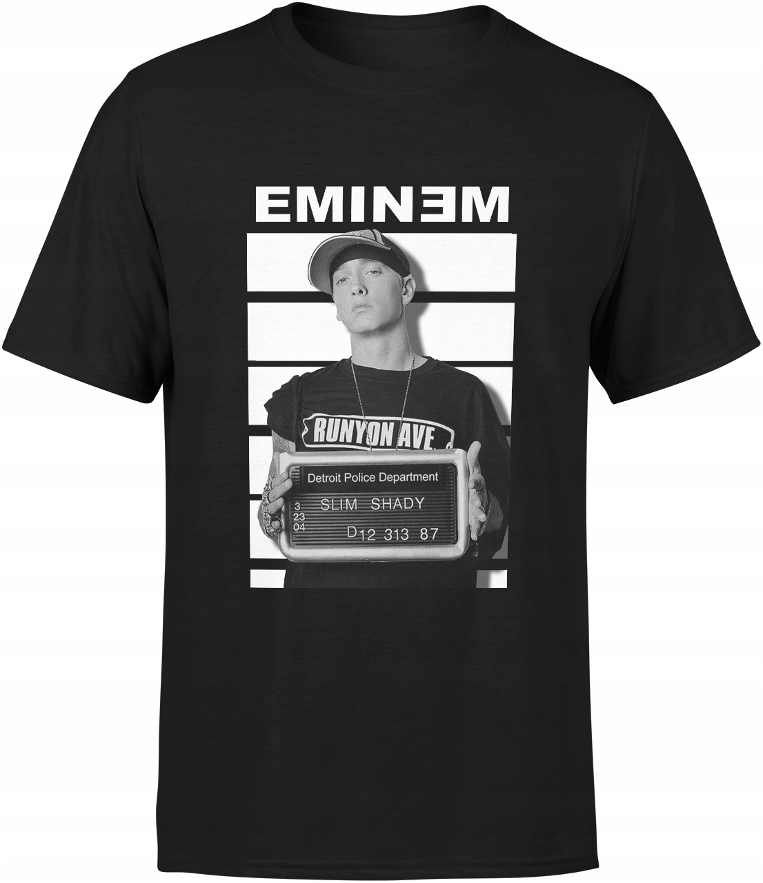 

Eminem Koszulka Męska Hip Hop Rap Slim Shady 3XL