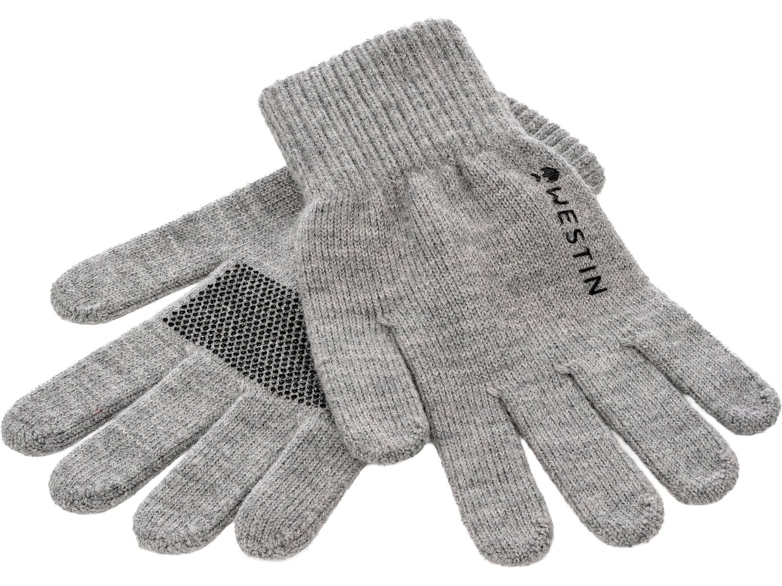Westin zimní vlněné rukavice Merino Wool Gloves Light Grey Melange XL