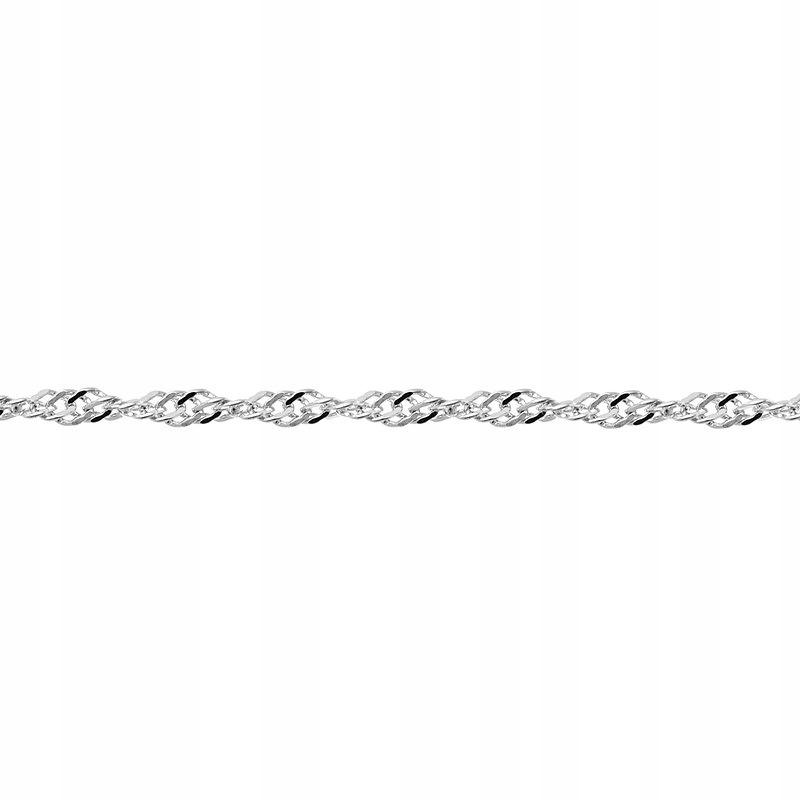 

Łańcuszek srebrny Singapur 45 cm Infinity Prezent