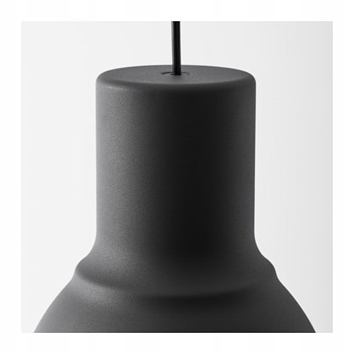 IKEA HEKTAR Lampa wisząca, ciemnoszary22 cm Kolekcja HEKTAR
