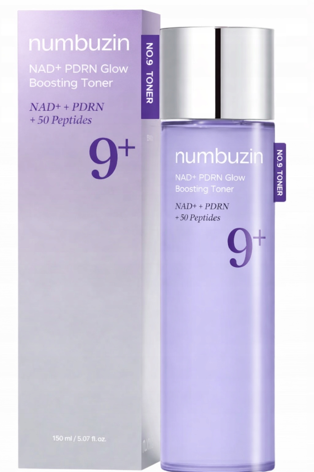 Numbuzin NO.9 Nad Pdrn Glow Boosting Toner Rozjasňující Tonikum 150 ML