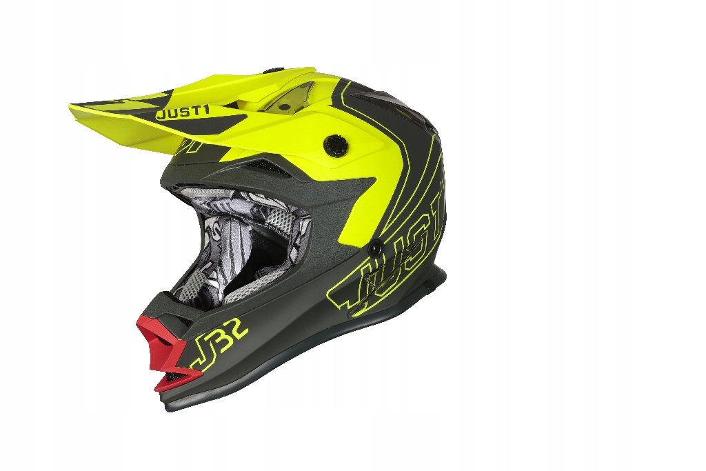 KASK JUST1 J32KIDS VERTIGO GREY RED FLUO YELLOW YL Producent Just1