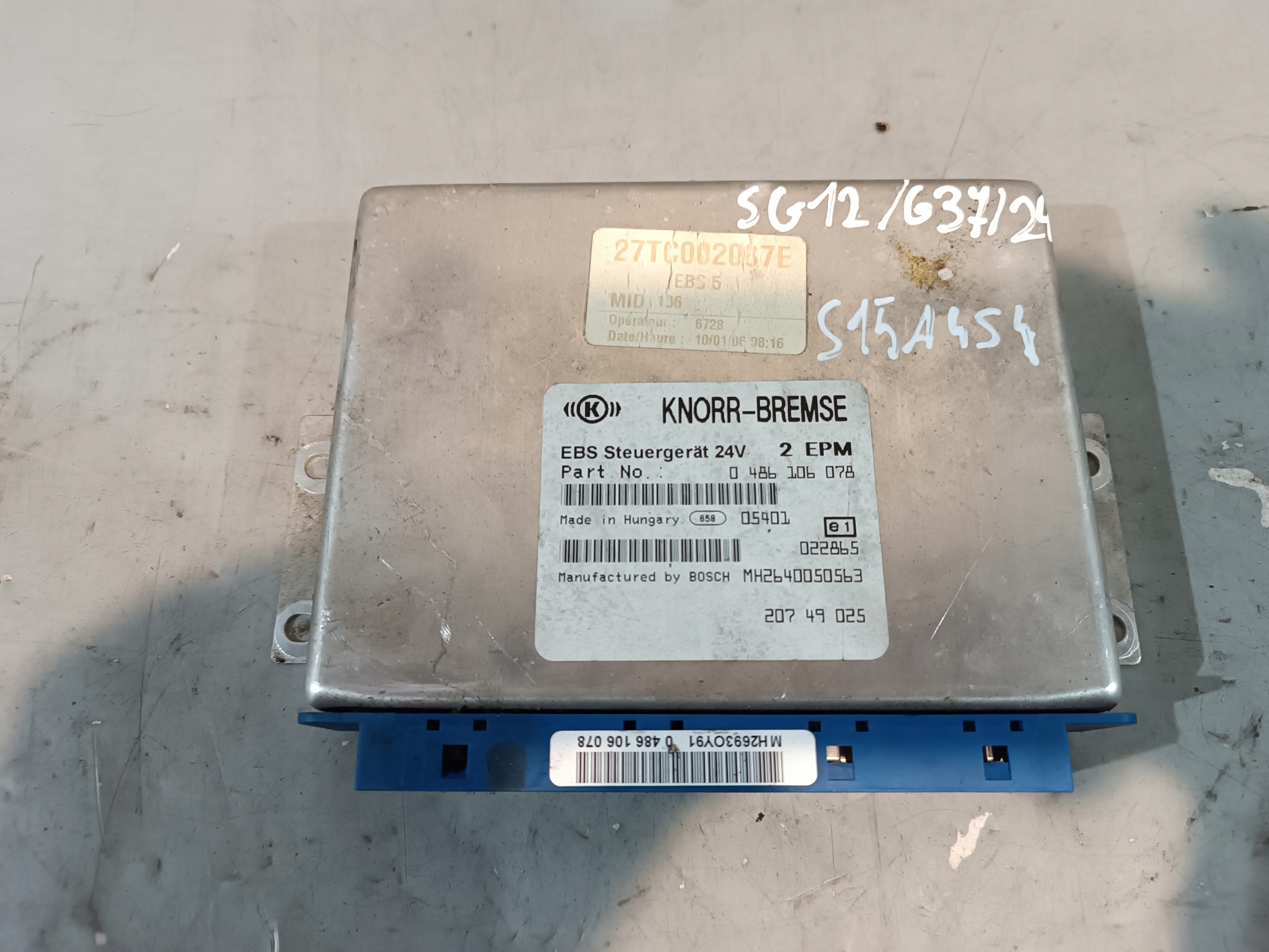 control unit EBS RENAULT PREMIUM DXI