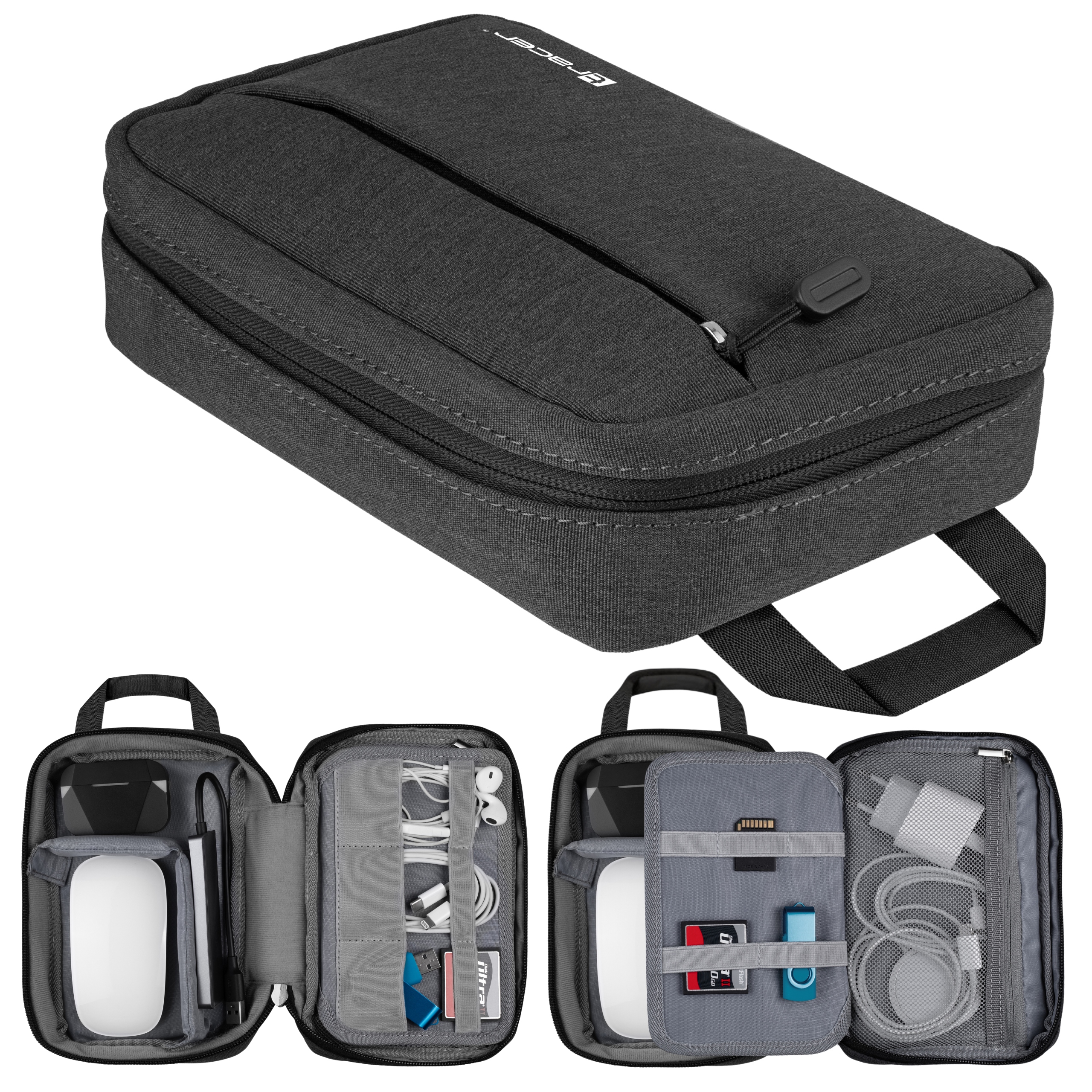 Organizer Tracer 21 x 5 cm czarny