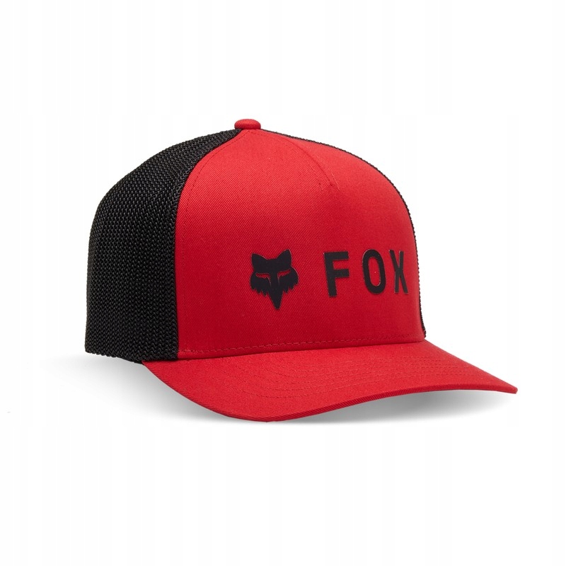 Pánská kšiltovka Fox Absolute Flexfit Hat Red L/XL