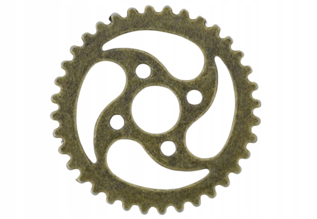[112158] Element ozdobny steampunk tryb brąz 23mm
