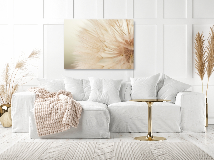 DMUCHAWIEC BOHO BEŻ plakat obraz 21x30 cm #205 Marka KMBpress