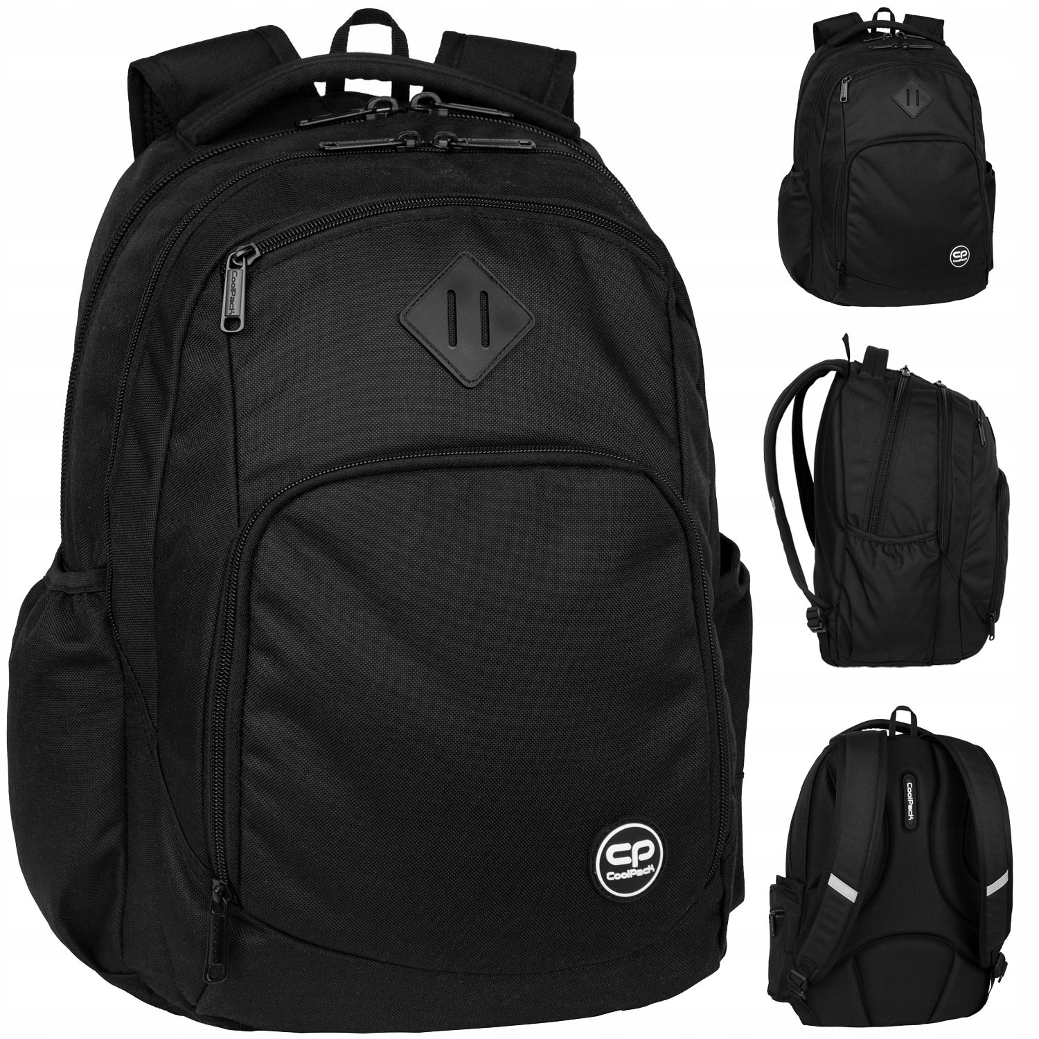 

CoolPack Plecak Szkolny Młodzieżowy Czarny Duży