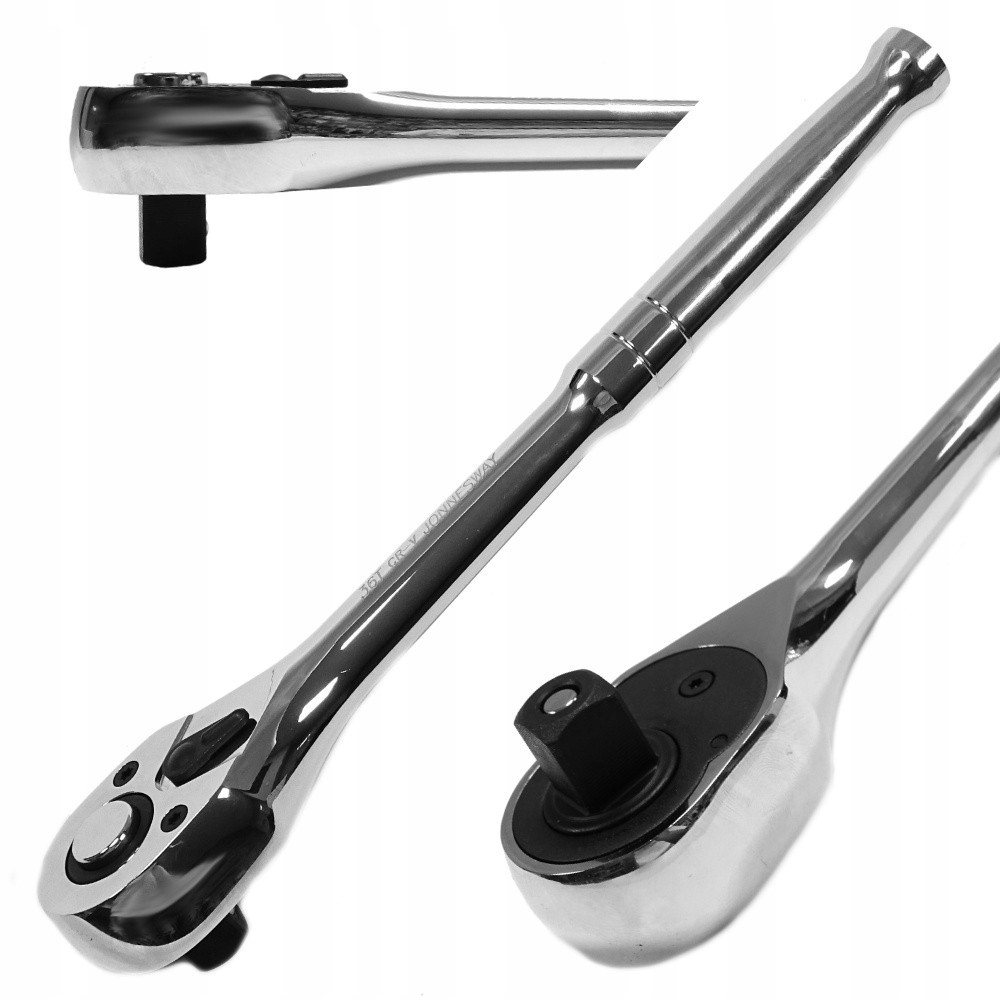 Grzechotka 1/2' 36 Zębów Jonnesway Solidna