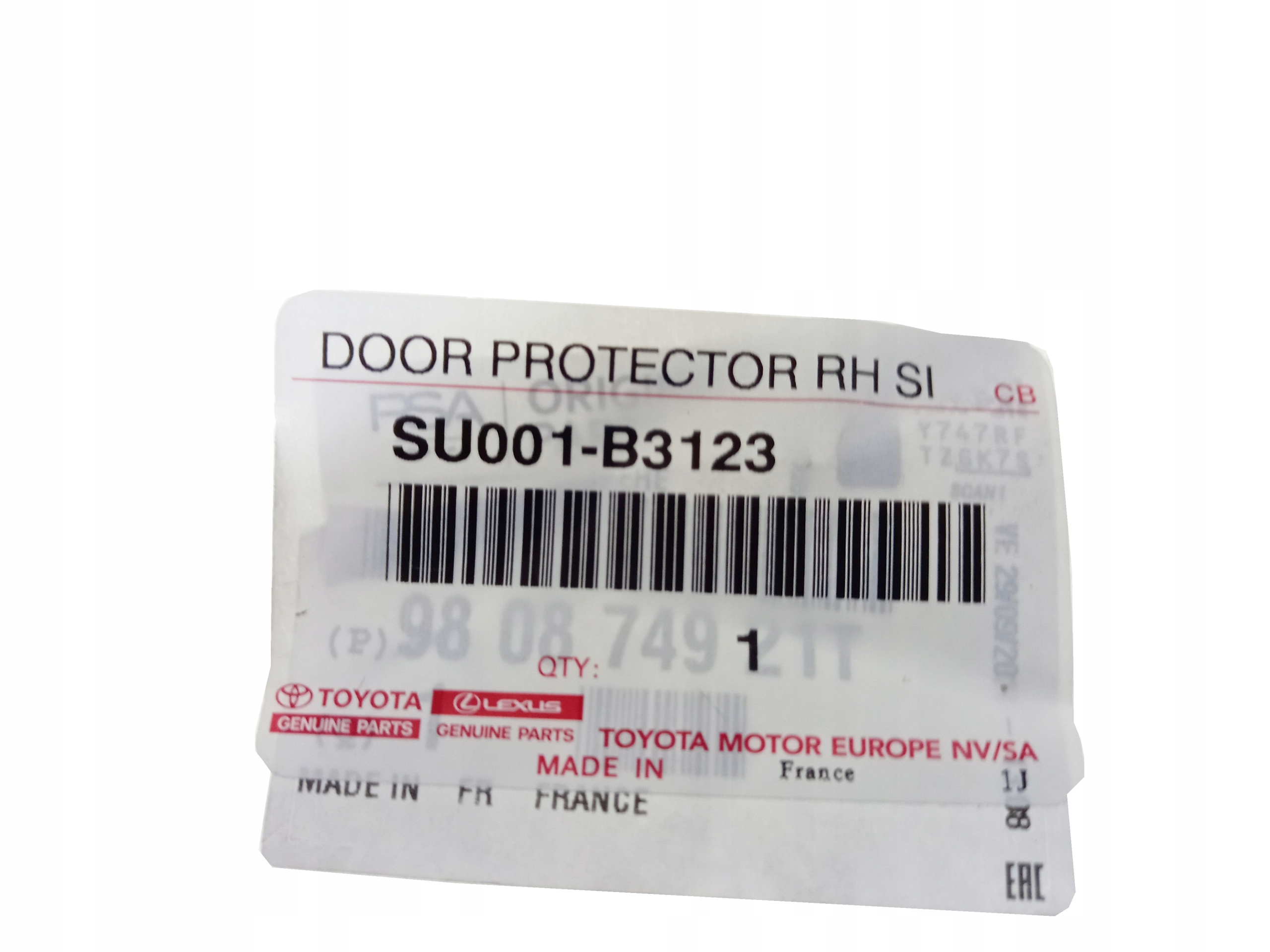 PROACE VERSO LISTWA DRZWI PRZESUWNE PRAWE LAKIER za 415.00PLN z