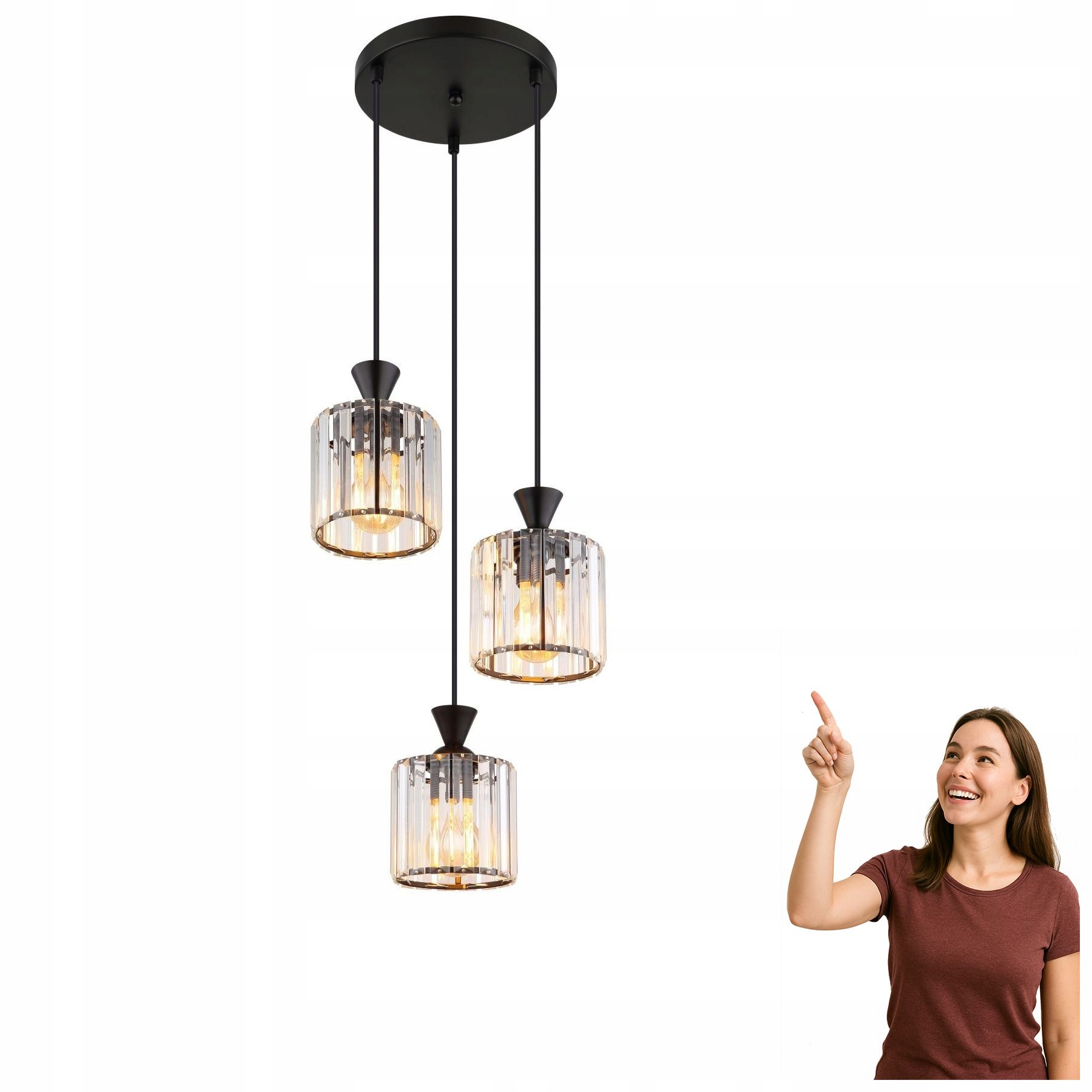 Závesná lampa Jordana 15742-3 Globo