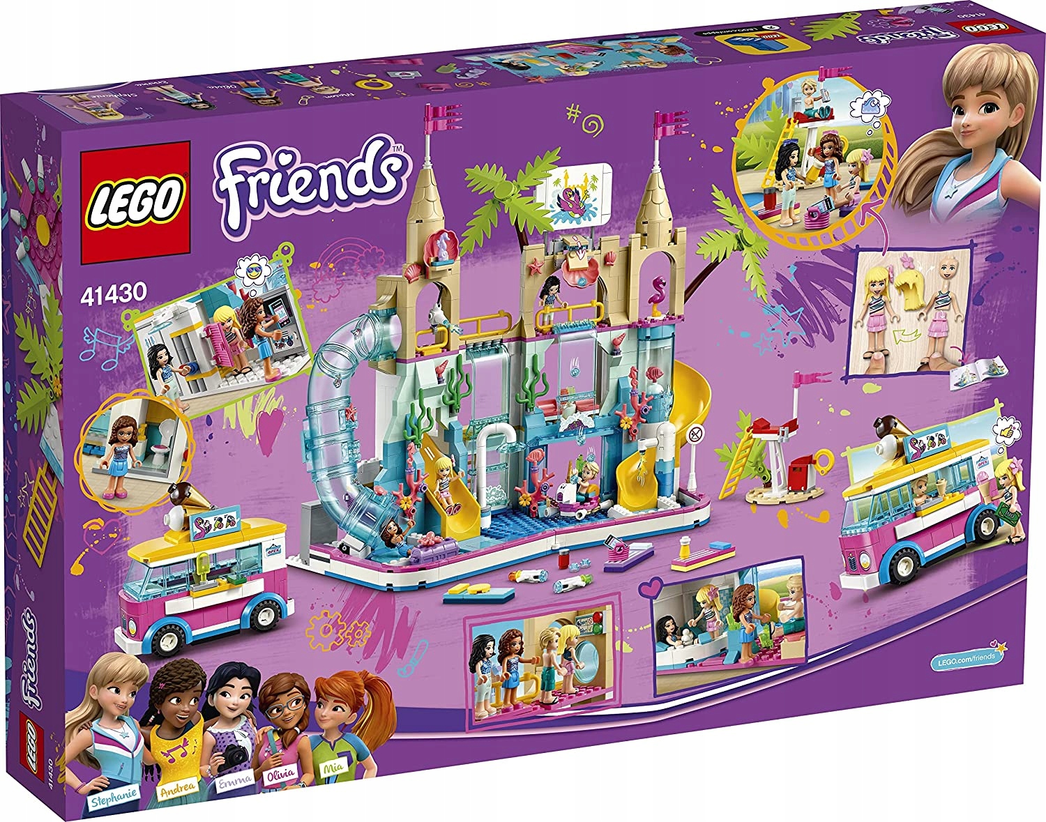 LEGO Friends 41430 Zábava ve vodním parku Aquapark za 4801 Kč od Lublin -  Allegro - (12578979707)