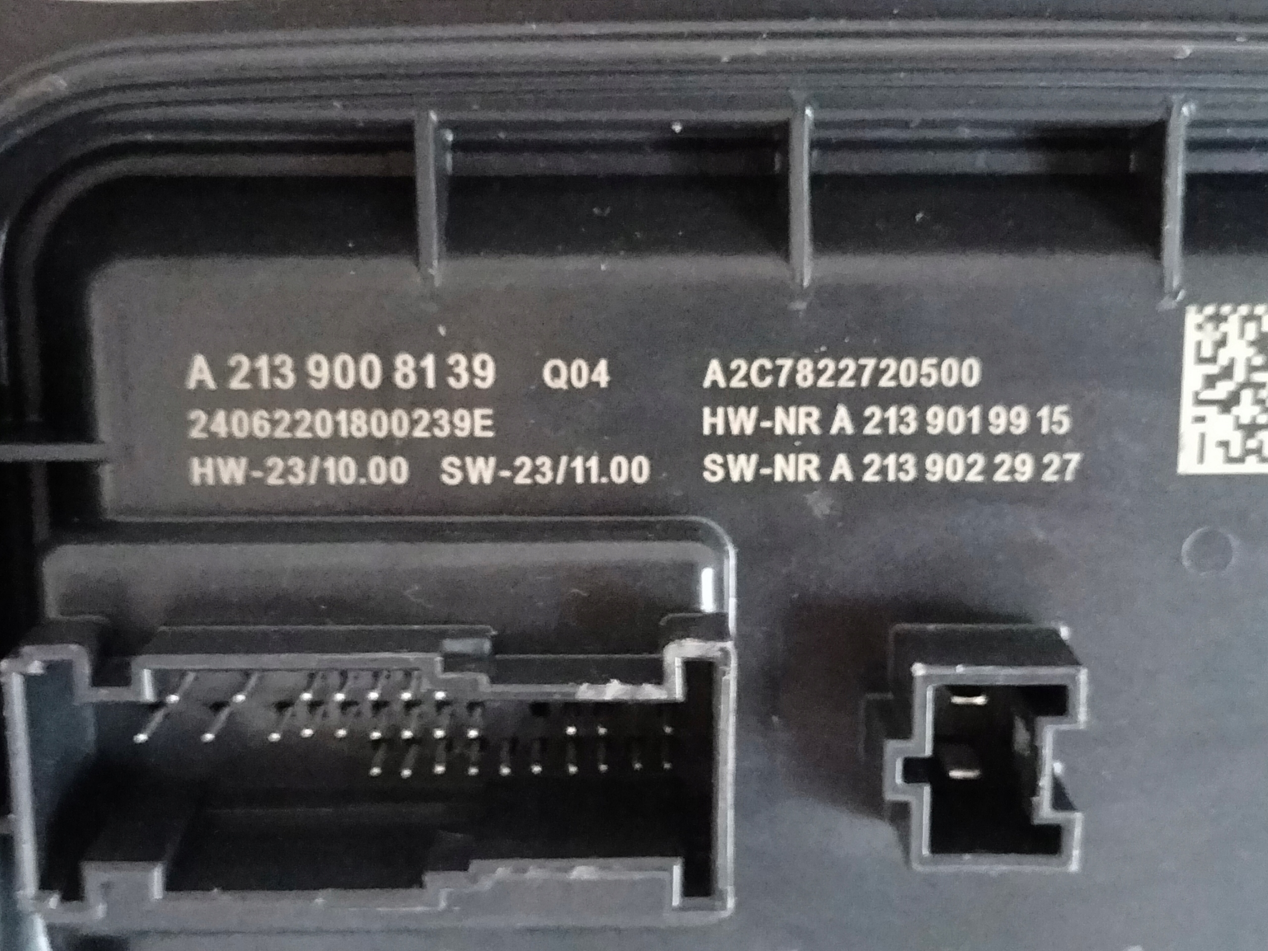 control unit module LED MERCEDES E-KLASA W213