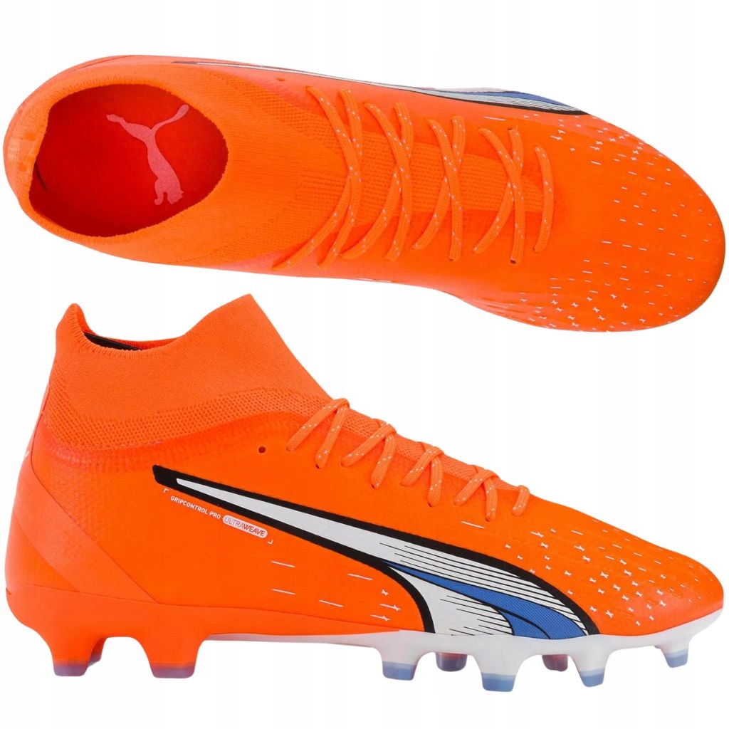 Fotbalová obuv zátky Puma Ultra Pro Fg/ag Lanki lehké na trávu a orlík 47