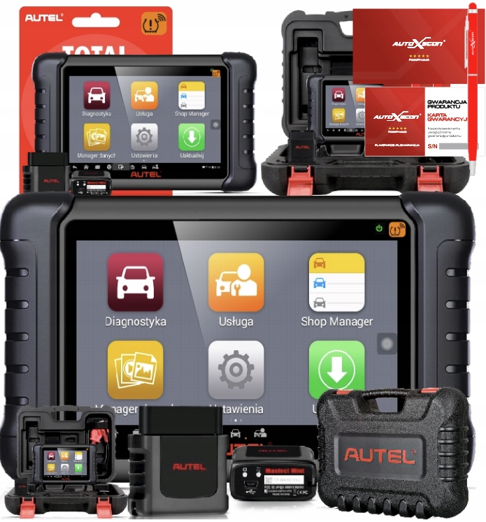 Autel MaxiCHECK MX808TS Polština Tester Programátor senzorů Tpms