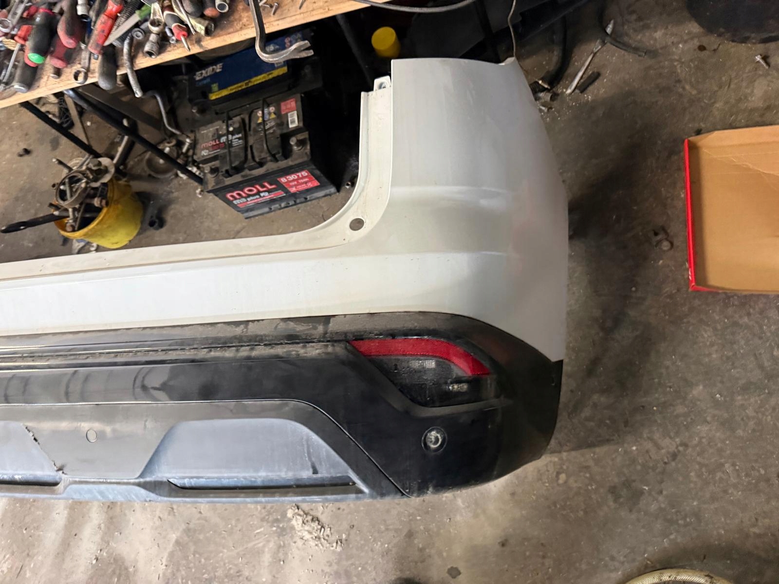 bumper rear part RENAULT AUSTRAL ALPINA SPRIT TEQNC
