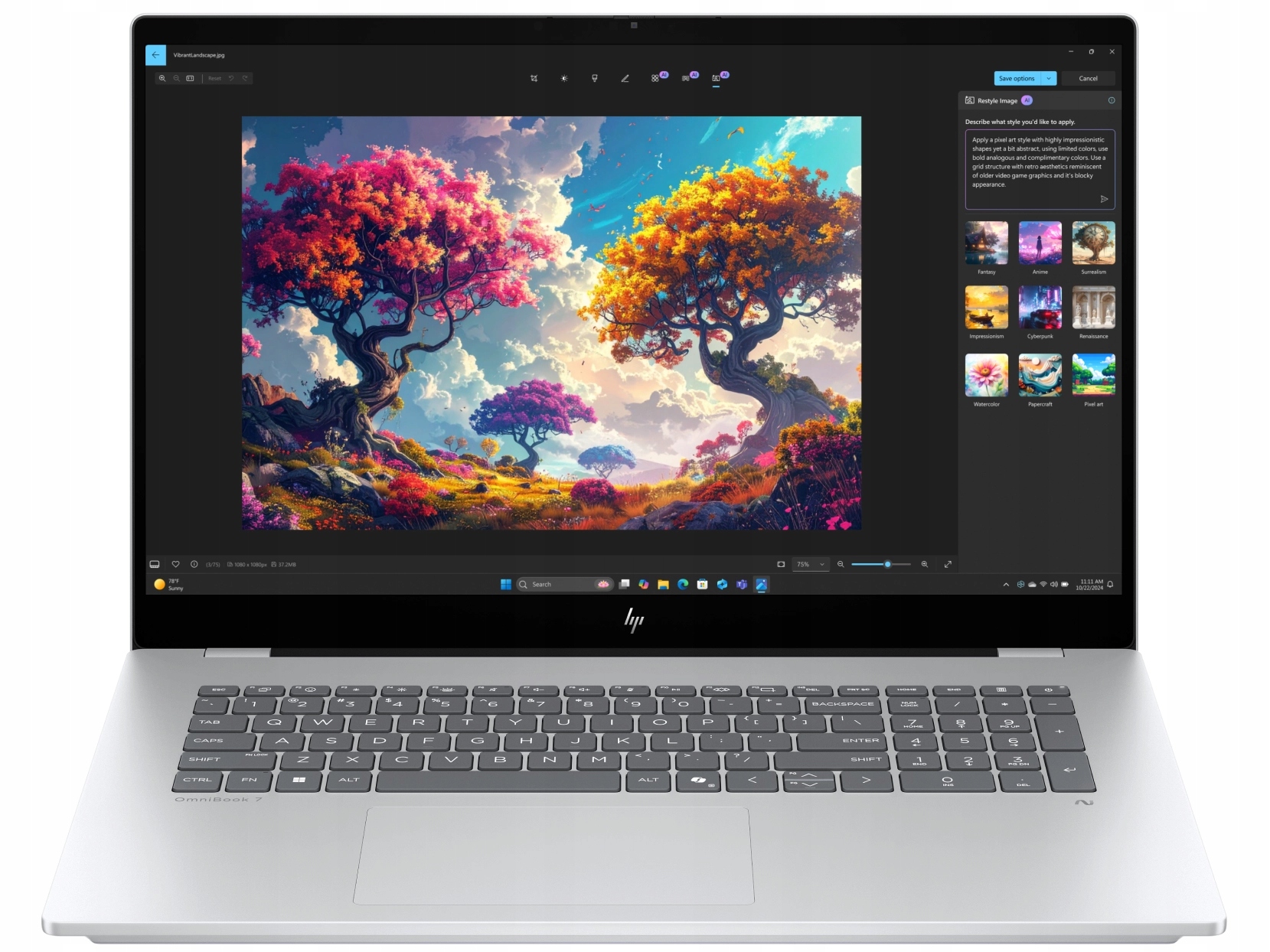 Laptop Hp OmniBook 7 Ai Ng Ultra 5 226V 16GB 512 Ssd Fhd Dotyk WIN11 17,3''