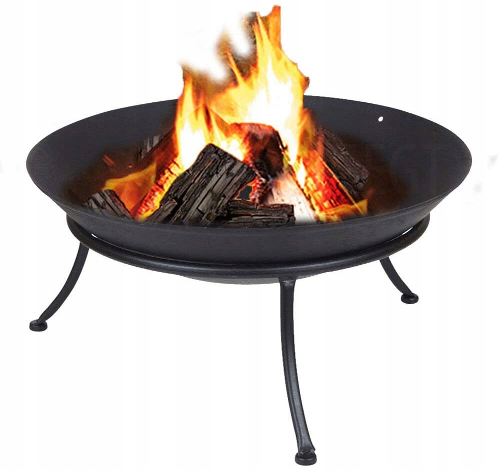 Nowe DUŻE Palenisko Ogrodowe GRILL 47 cm ŻELIWNE