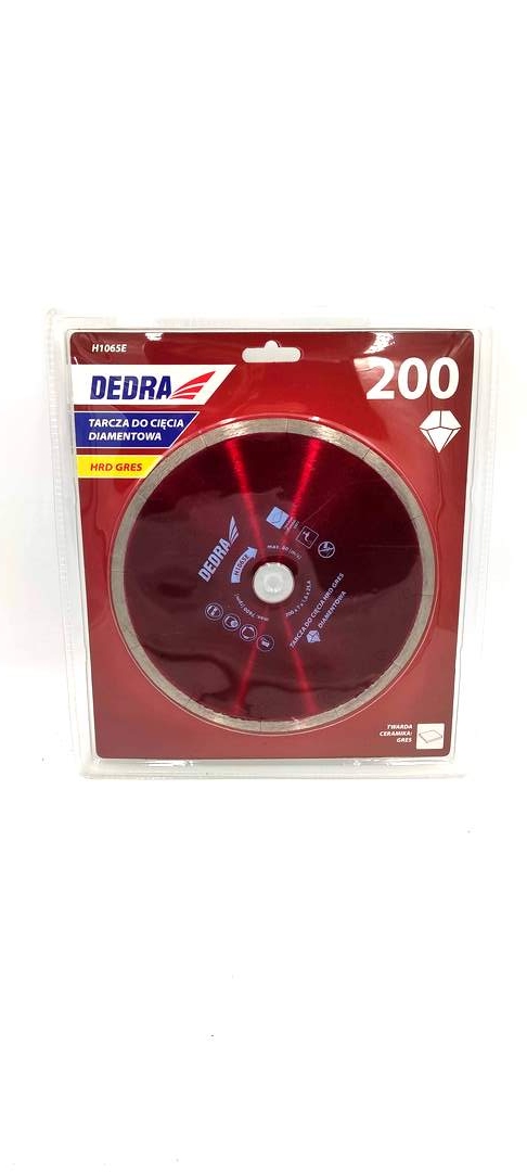 Diamantový štít Hrd Gres 200x25,4 mm