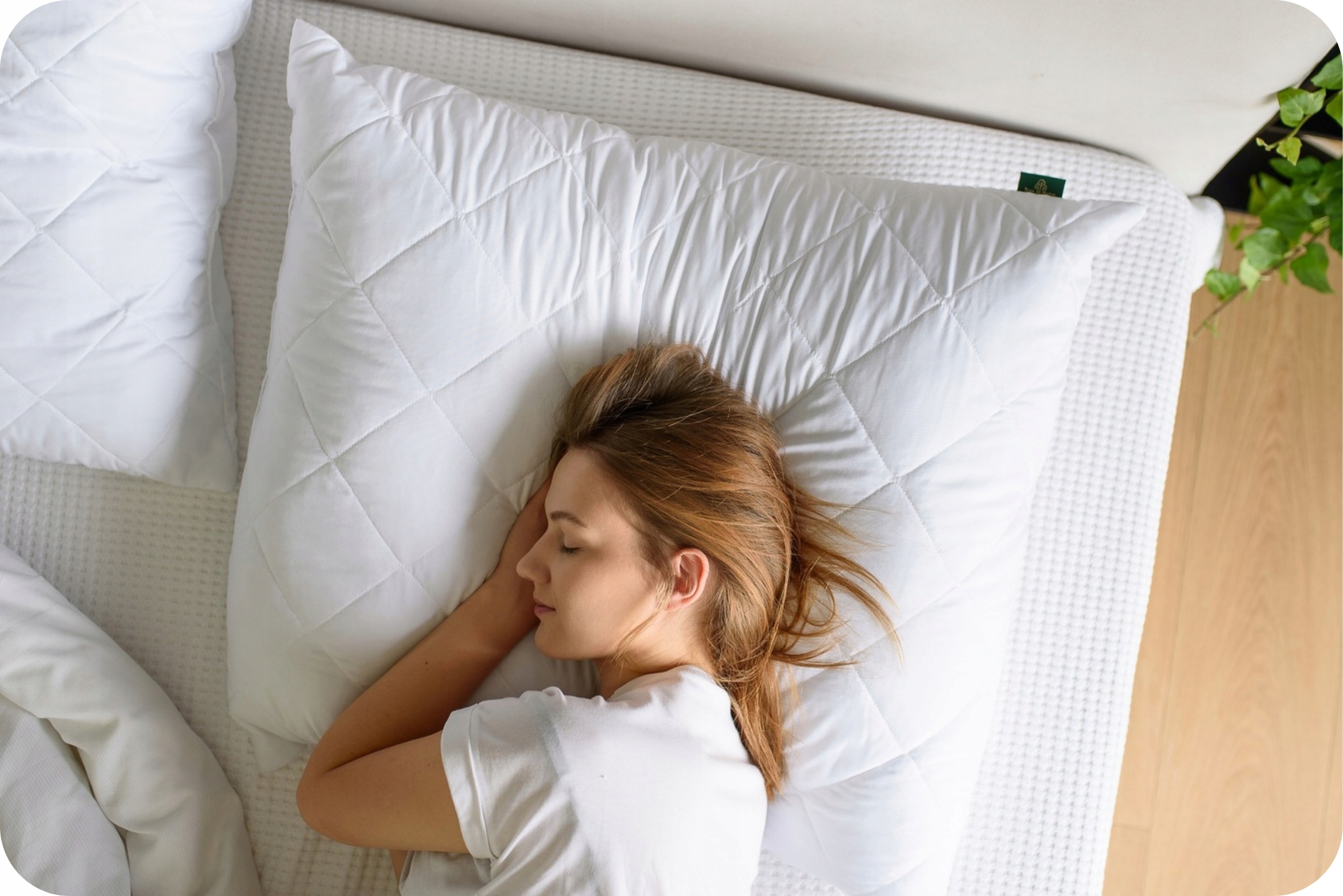 Poduszka 70x80 Antyalergiczna Gruba Pikowana do Spania z Zamkiem Mikrofibra Marka inna