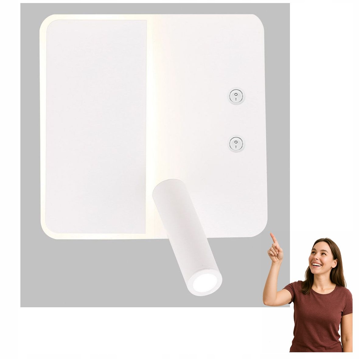 Led nástěnné svítidlo 3W|6W Alma 22-75994 Candellux