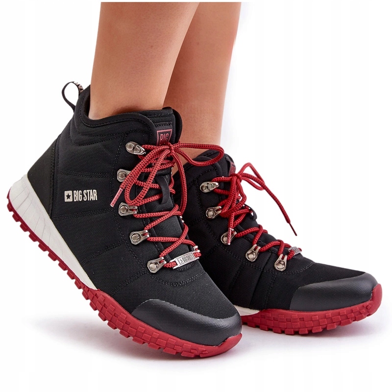 Trapery Sportovní Boty Big Star KK274217 Memory Foam System Červené 36