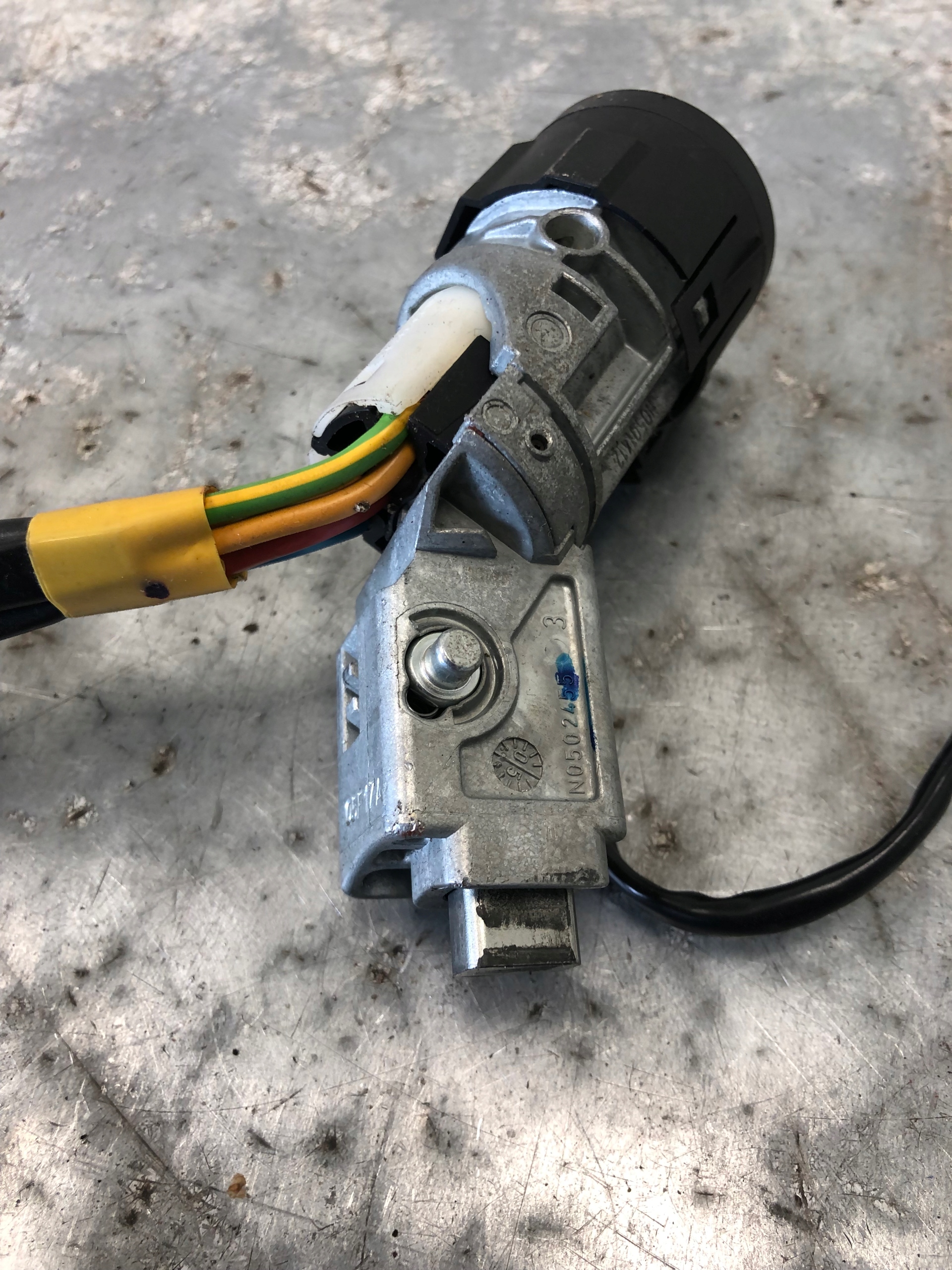 ignition + key PEUGEOT 1007 9652781780