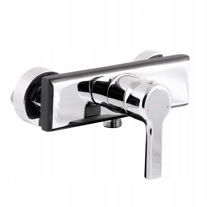 

Bateria prysznicowa natryskowa chrom czarna