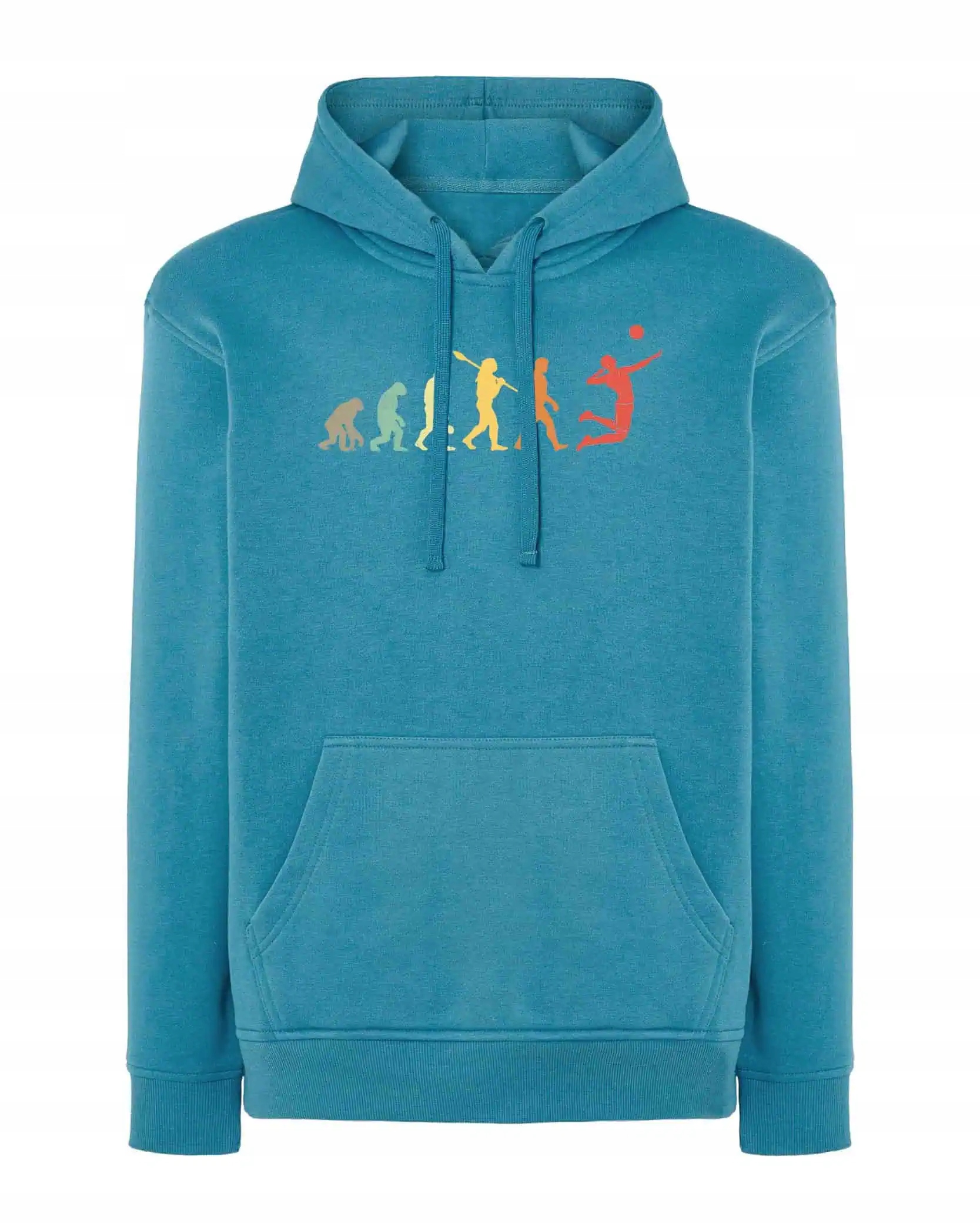 Mikina Evoluce Volejbal pro volejbalistu Volleyball Tréninková modrá L