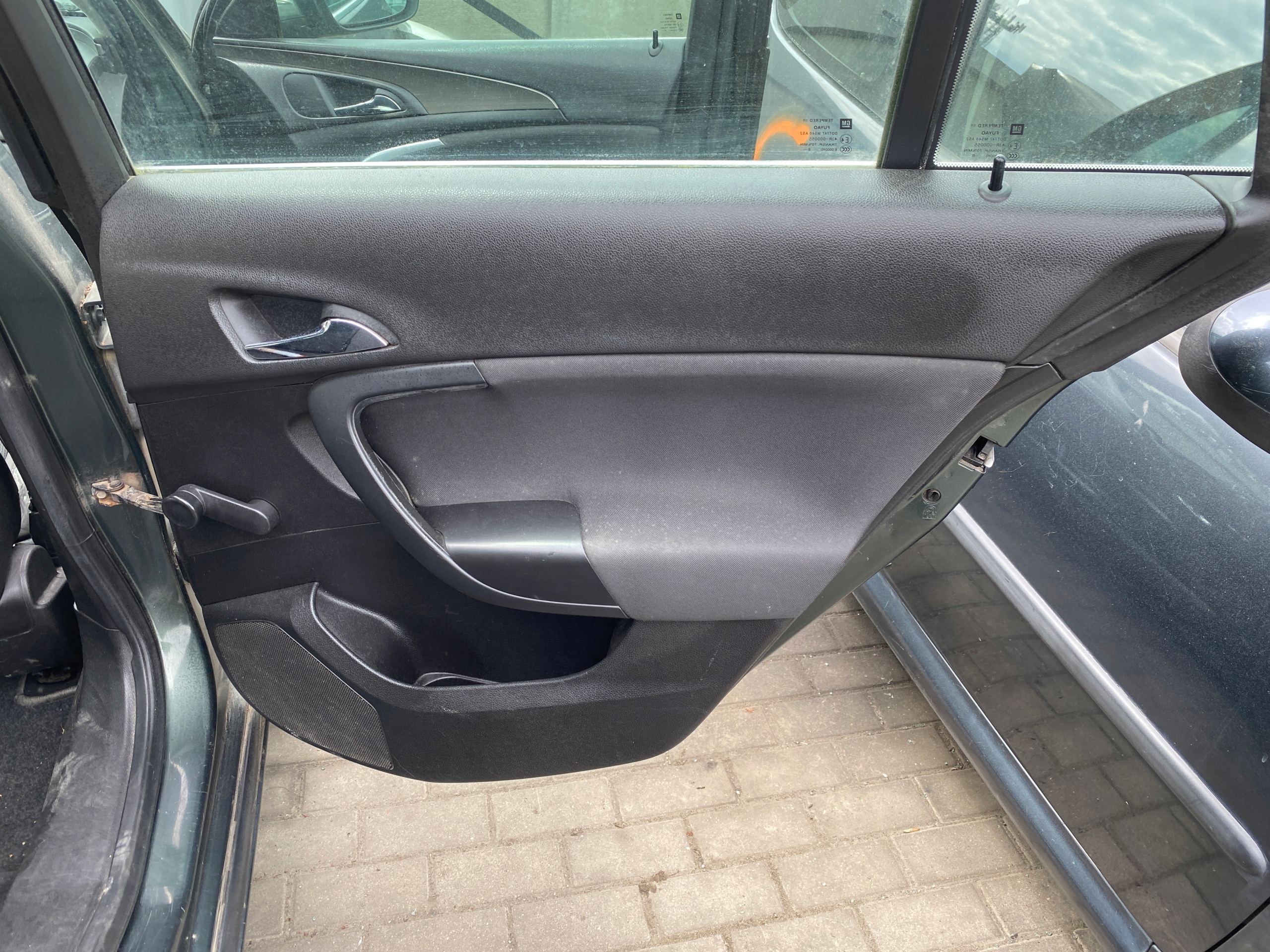 upholstery right side side right rear Opel Insignia A 08-15