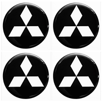 

Emblemat Logo Znaczek 3D Mitsubishi 55 mm 4szt.