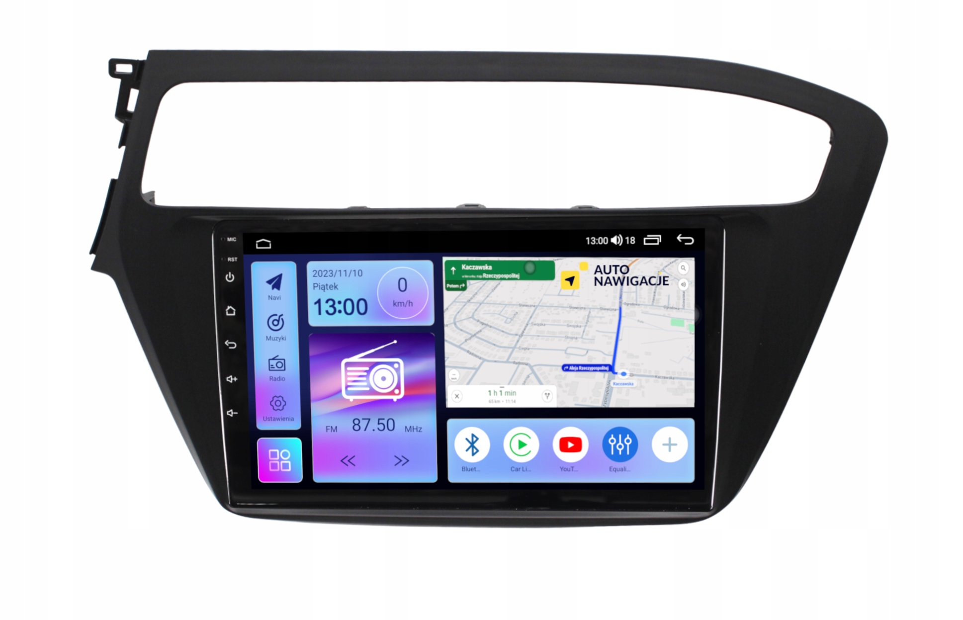 Gps Navigace Hyundai I20 2016-2019 Android Carplay 8/128 Gb