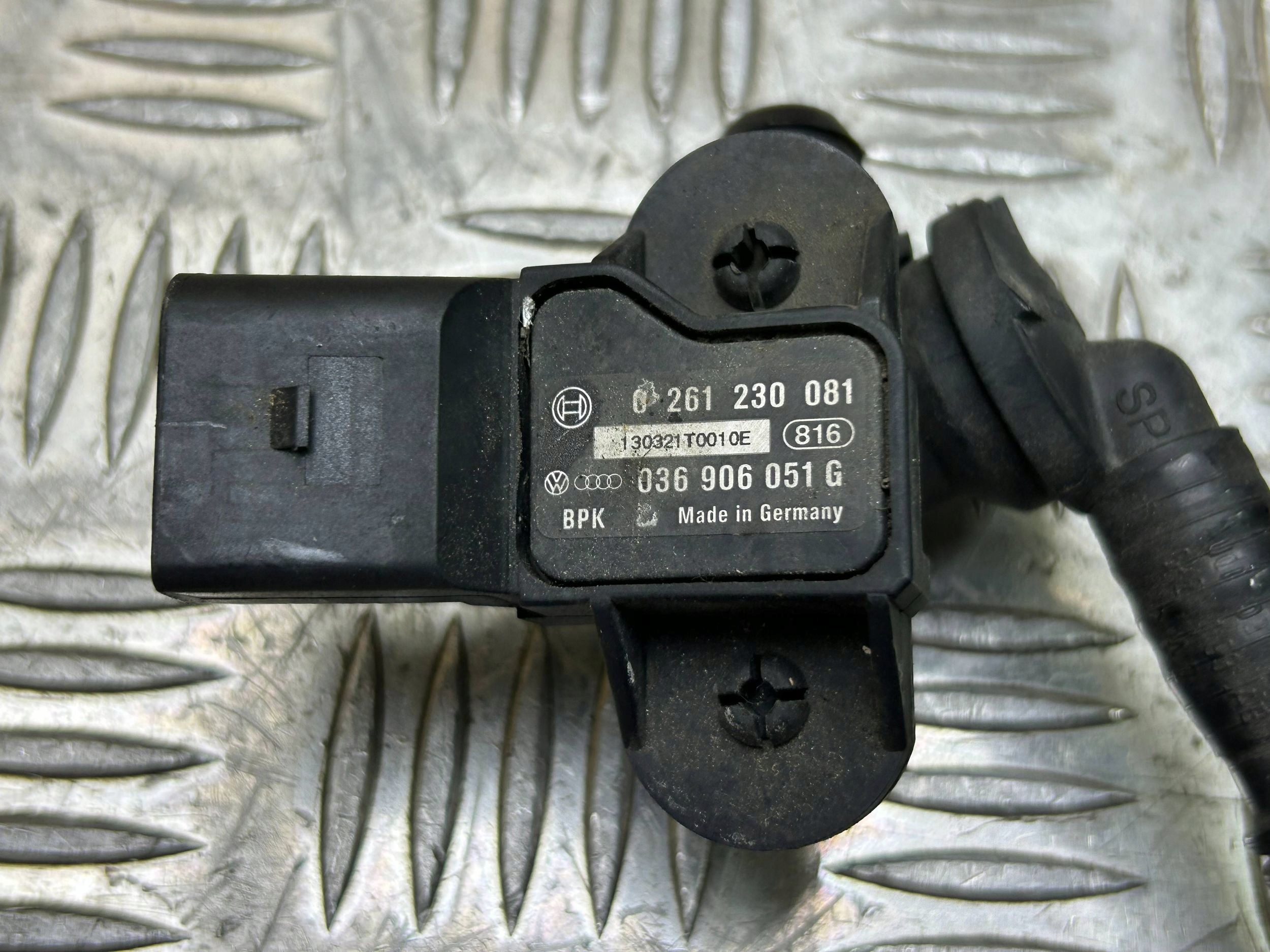Sensor Druck luft Audi A5 Sportback 8TA 2013 0261230081