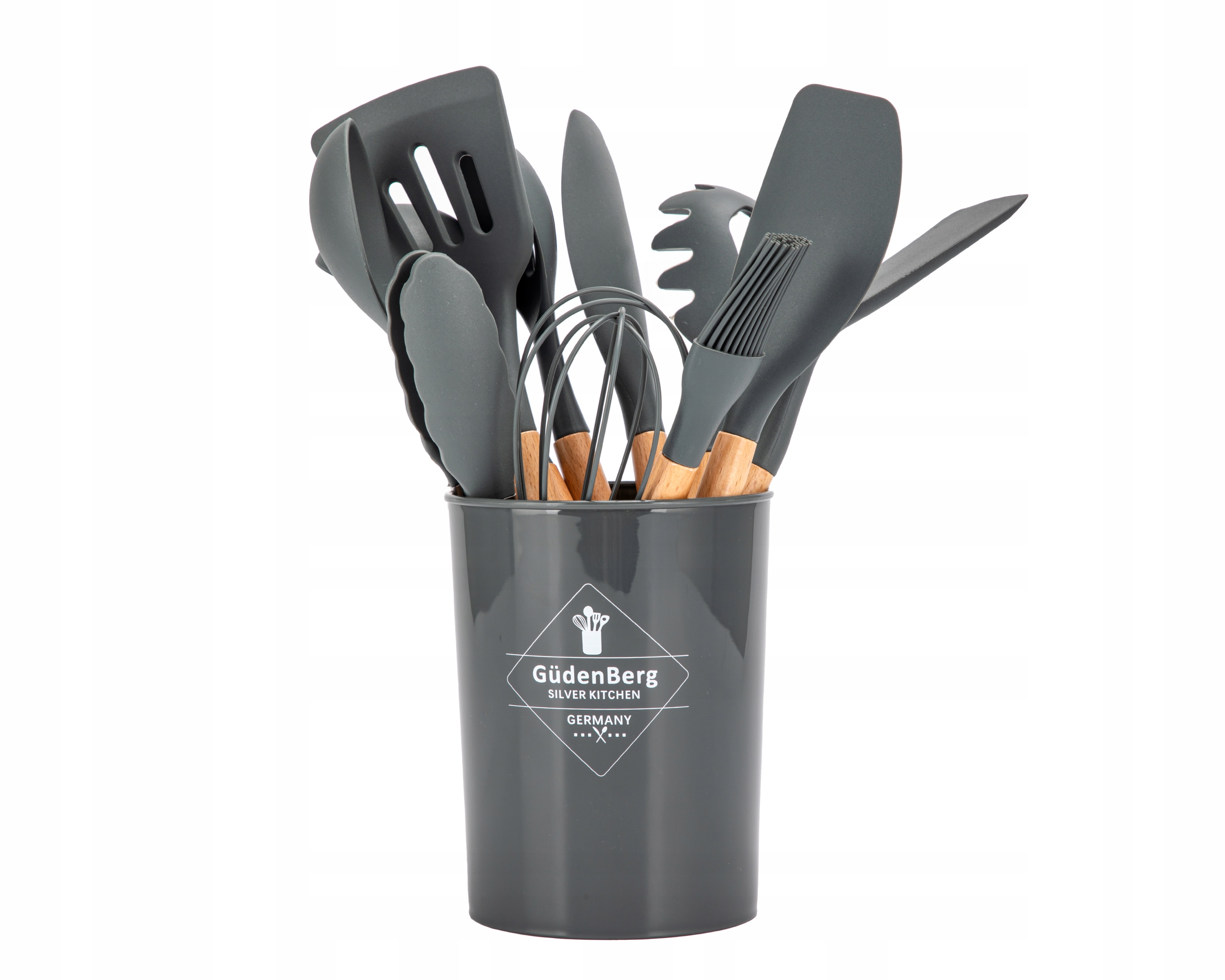 KOMPLET PRZYBORÓW KUCHENNYCH 12 SZT