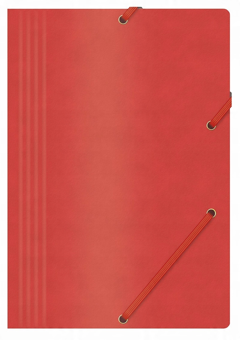

Teczka z gumką preszpan A4 390gsm 3-skrz