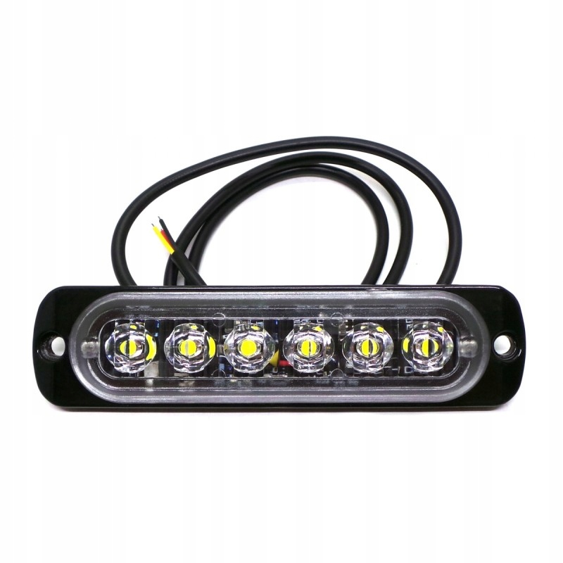 

Lampa światło wsteczne 6 Led 12V-24V, biała