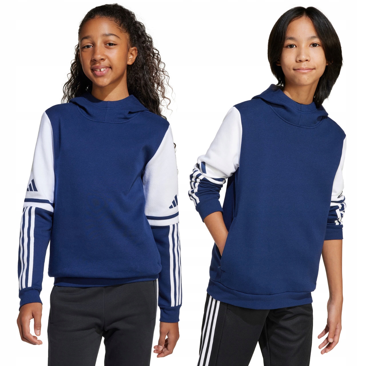 Dětská mikina adidas Squadra 25 Sweat Hoody modrá 152