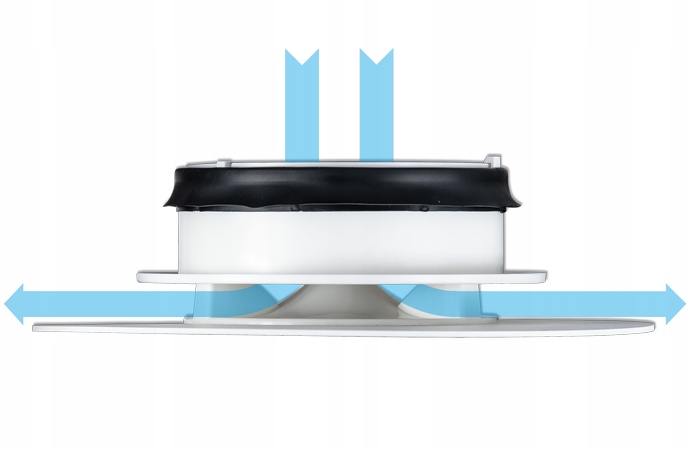 ANEMOSTAT OKRĄGŁY + ZAWÓR SMILEY 2.0 VASCO fi 230 Marka Vasco