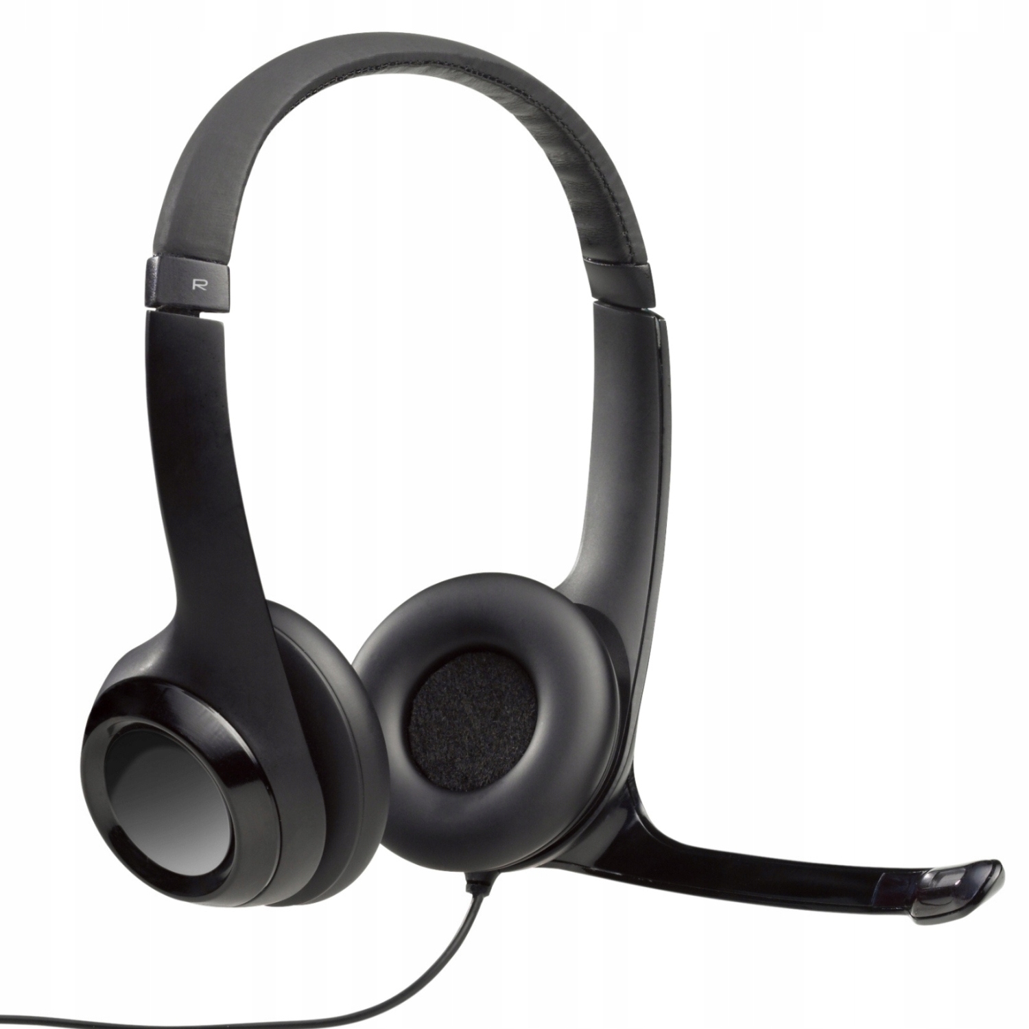 Słuchawki Nauszne Przewodowe z mikrofonem Logitech H390