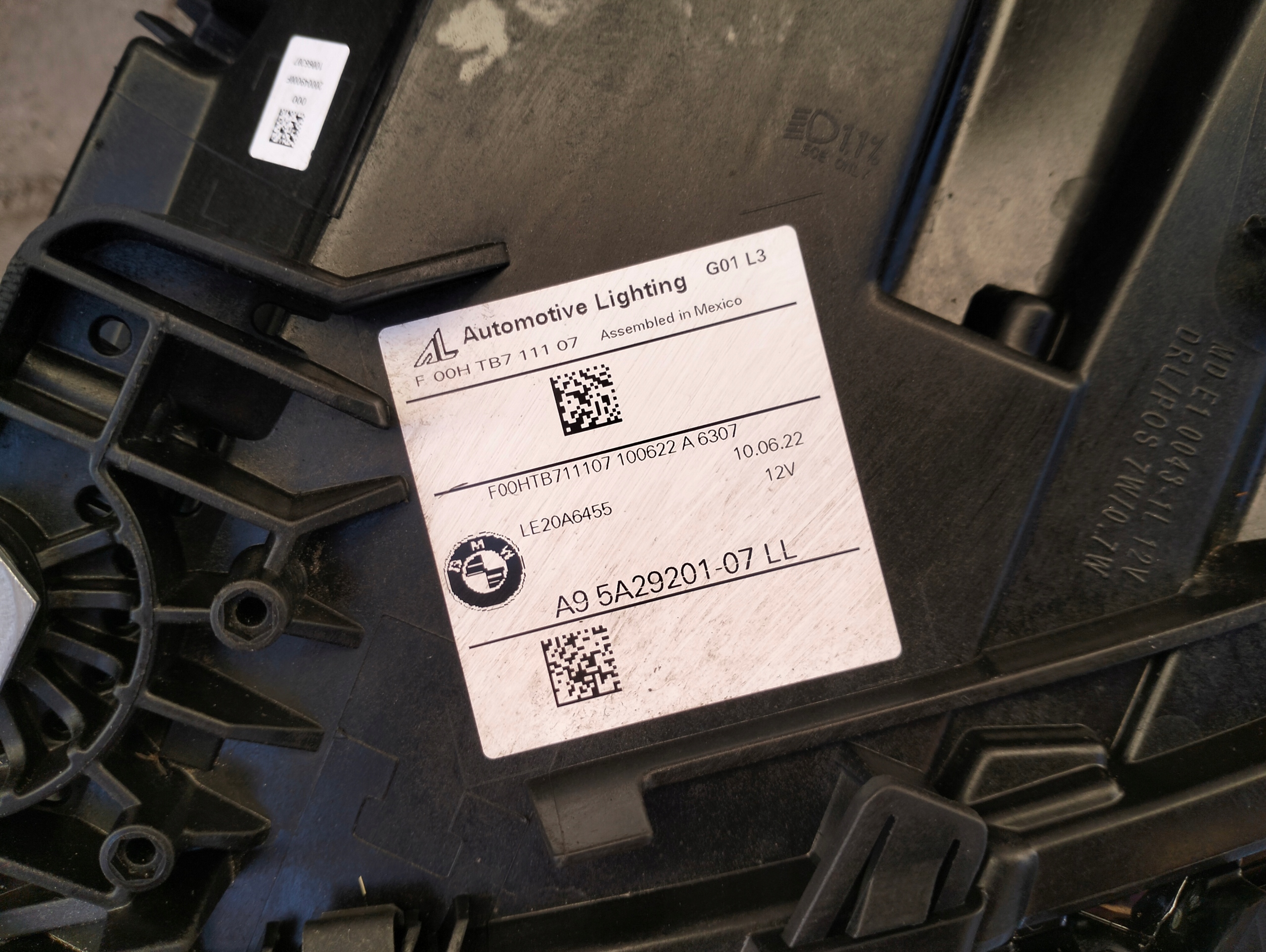 LAMPA LEWA PRAWA BMW X3 X4 G01 G02 LIFT LCI LED Rodzaj świateł mijania LED