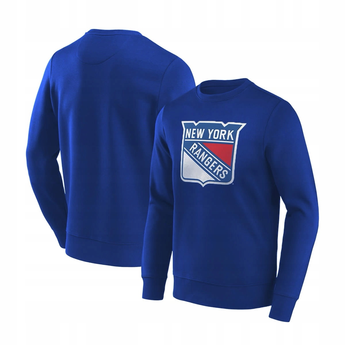 Bluza Fanatics NHL Sweatshirt Value Essentials Crew New York Rangers - XL Marka Fanatics
