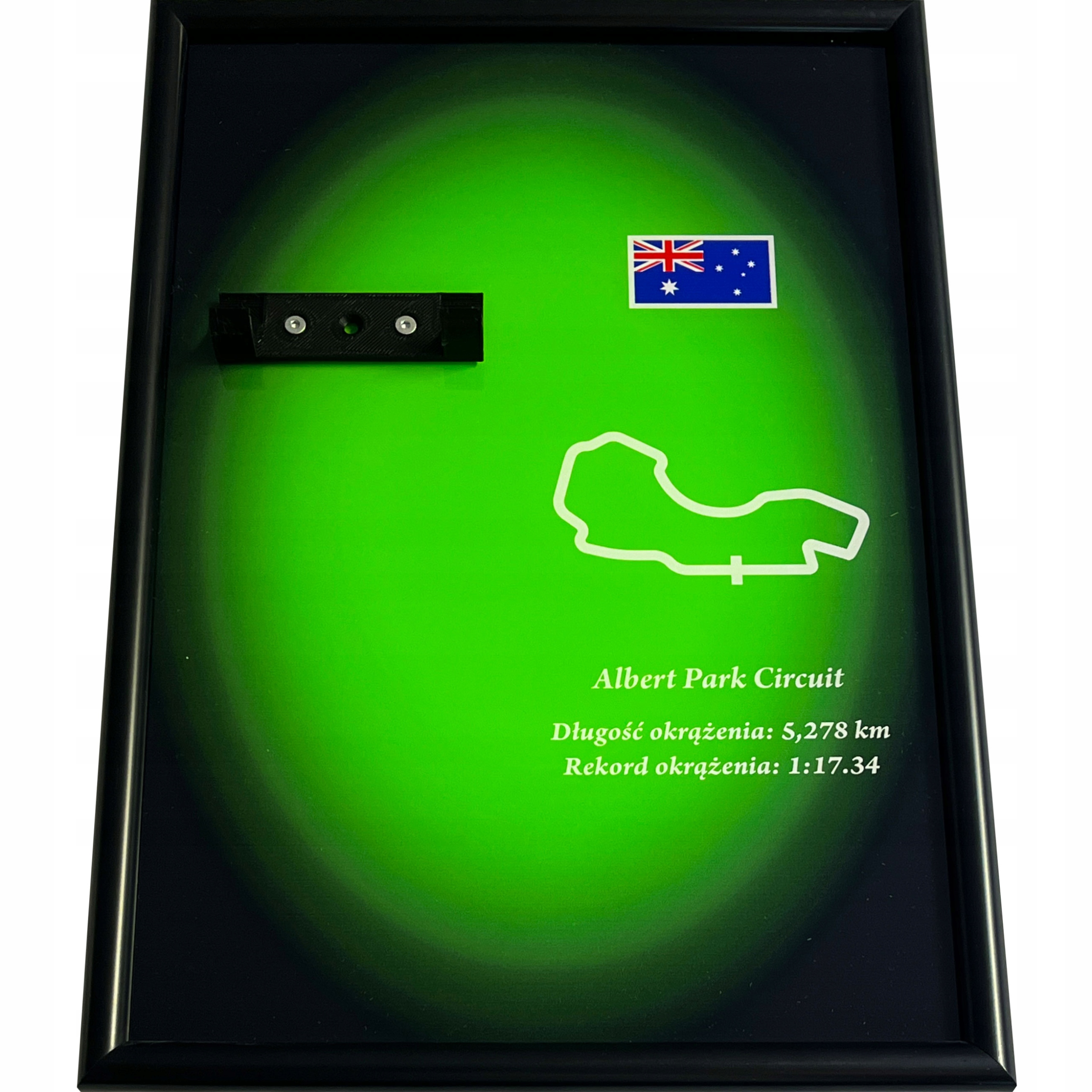 Rámeček s držákem pro Lego Speed Champions 77247 Formule F1 Kick Sauber Team