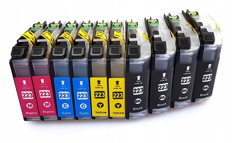 

10x Tusz Do Brother LC223 DCP-J4120DW DCP-J562DW