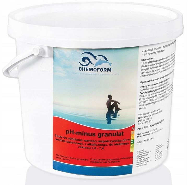 

Chemoform pH Minus granulat obniżenie pH 5kg