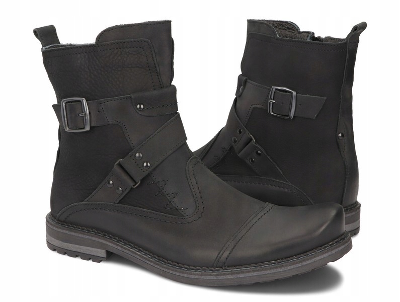 SZTYBLETY MĘSKIE MILITARNE POLSKIE SKÓRA 82 CZ 40 Marka inna