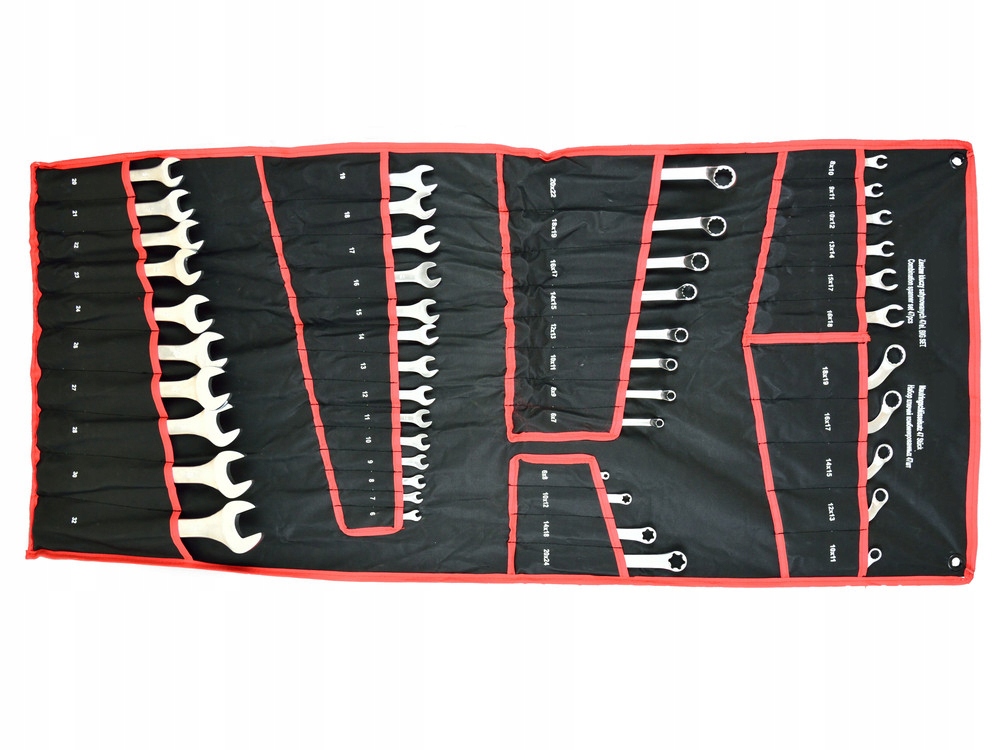 Мега набор ключей 47EL плоские гаечные ключи