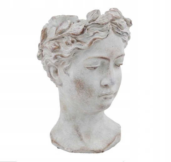 

Doniczka głowa.H-28cm.
