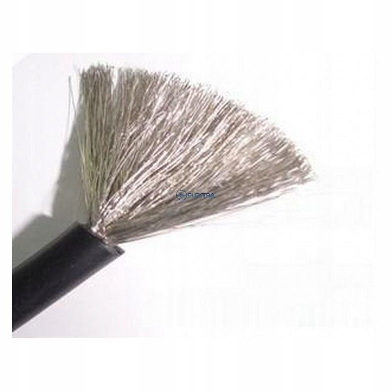 

przewód 0,52mm2 20AWG silikon czarny 1metr